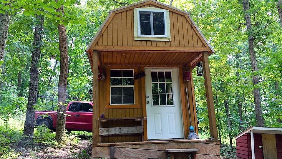 A tiny house in the Ozarks, Missouri