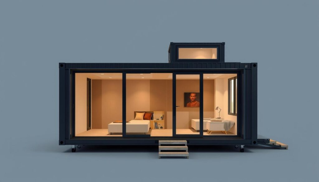 20ft 40ft Expandable Portable Folding Modular Tiny Home from Amazon