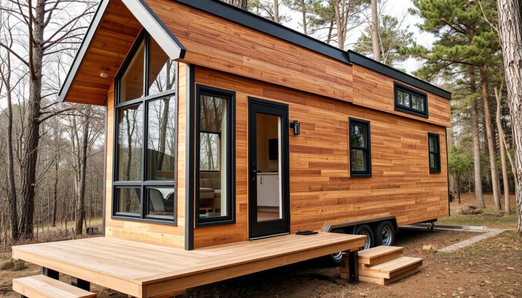 Modern Prefab Steel Frame Tiny House with Porch from Amazon